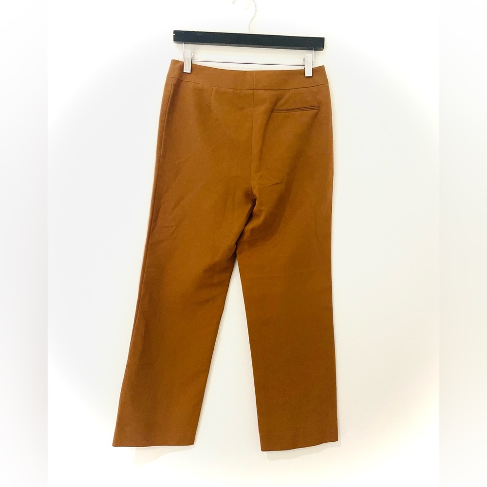 Salvatore Ferragamo Camel Dress Pants View 5